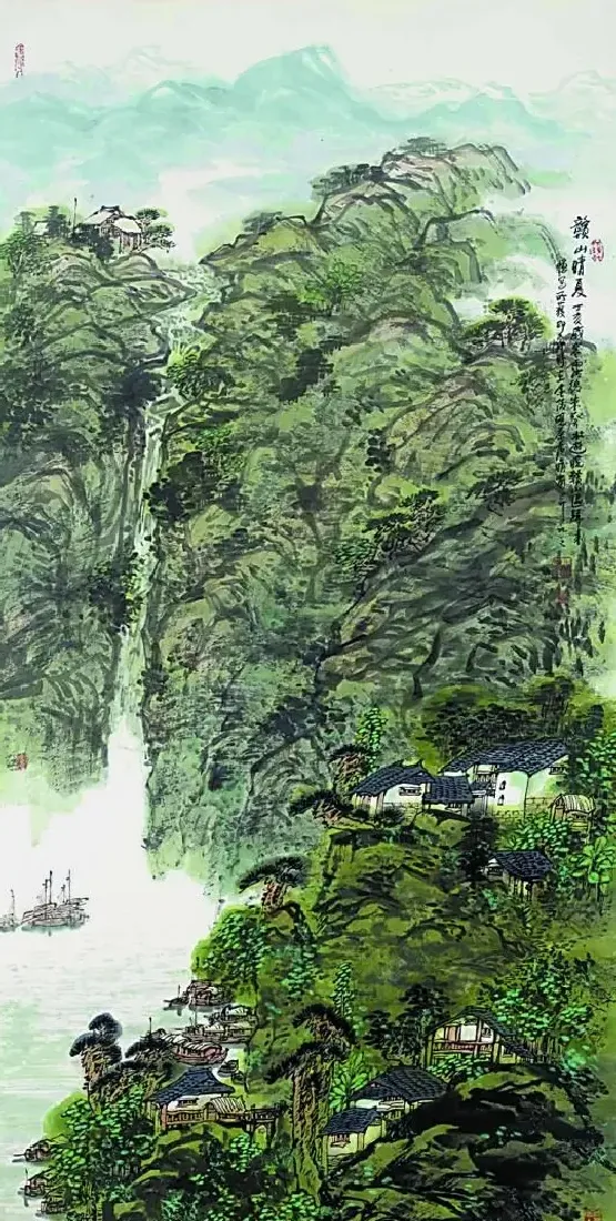 朱葵·赣山晴夏