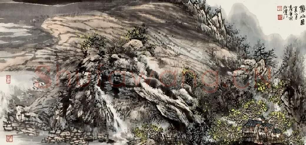 张寿庠·秋山图