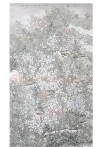 韦智文·韵动春风图