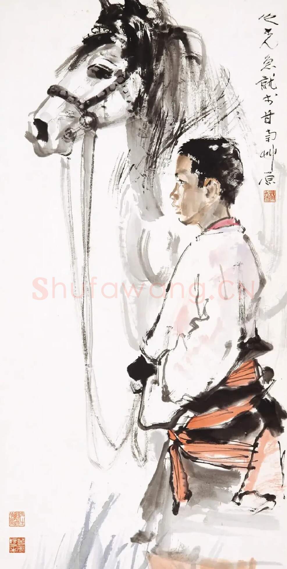 杨之光·藏族少年骑手