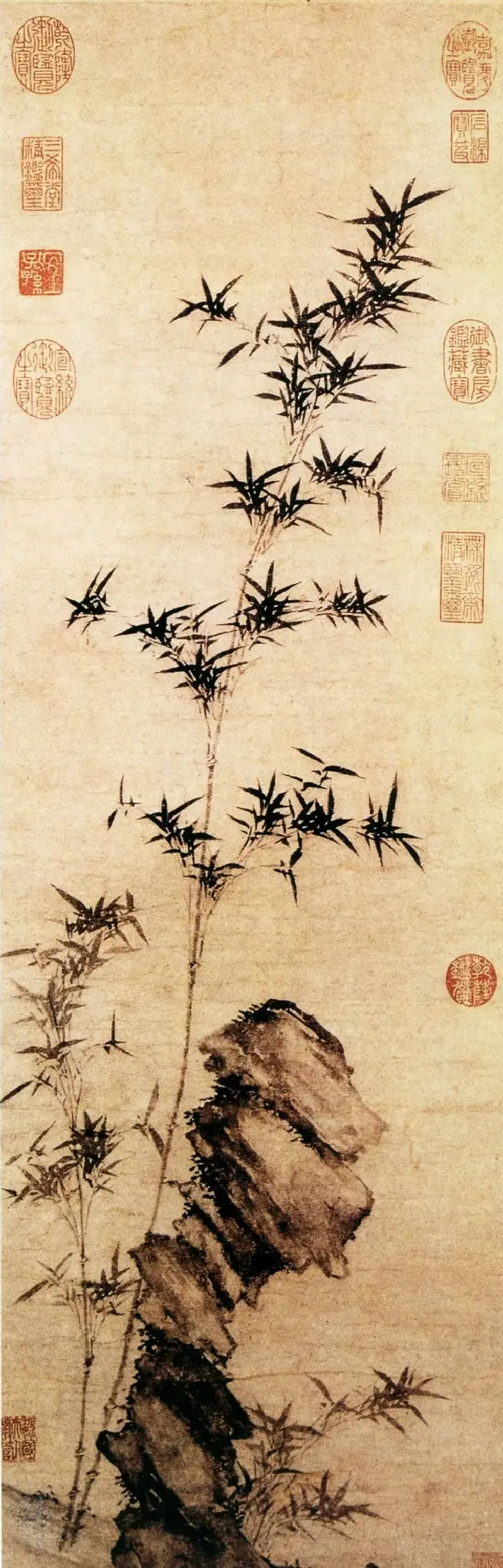 管道升·水竹图