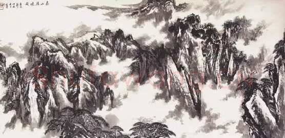 陈良才·泰山胜景图