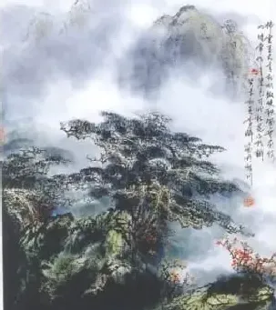李曦·拂云青松