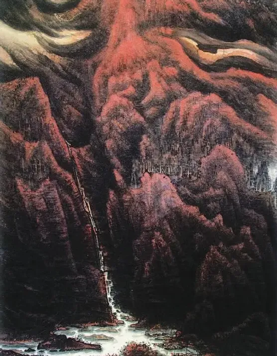 顾大明·秋色峡烟