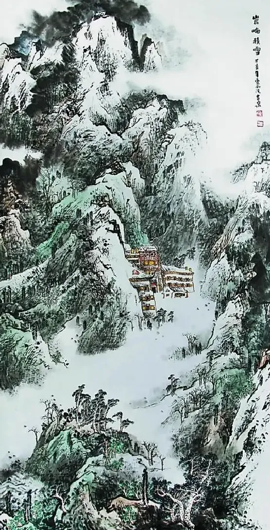董吉泉·昆仑积雪