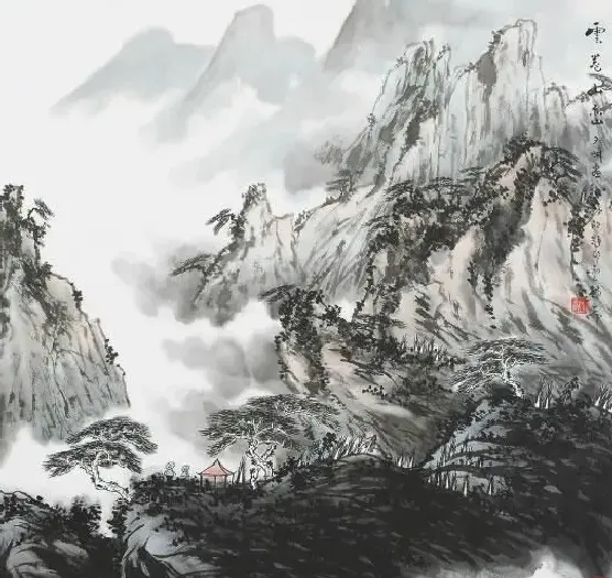 狄夕明·云卷山峦