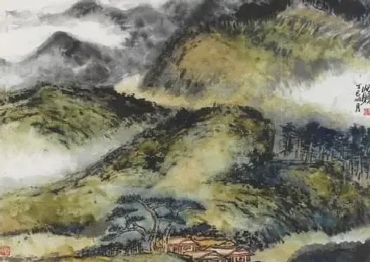朱屺瞻·山水