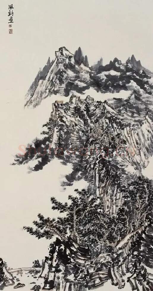 陈风新·风新山水图
