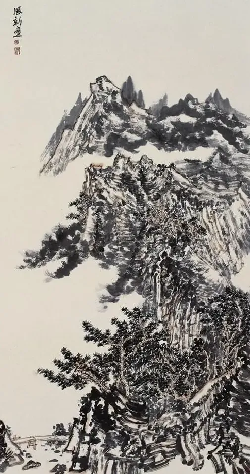 陈风新·风新山水图