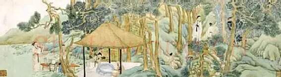 文征明·惠山茶会图