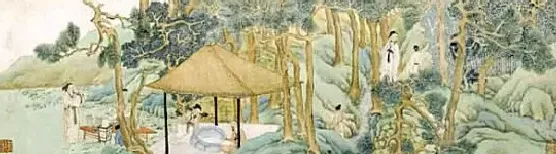 文征明·惠山茶会图
