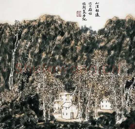 赵卫·山深林远