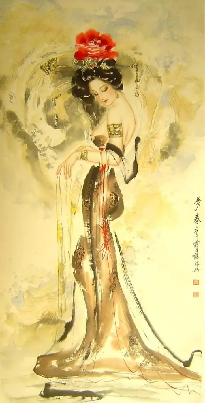 薛林兴·仕女
