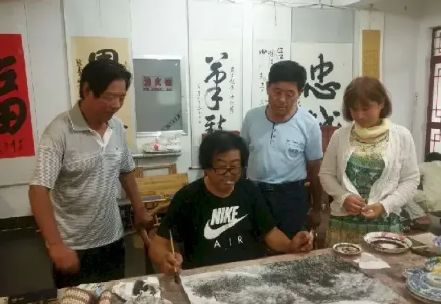 刘万海·跟中央美院李刚教授学习