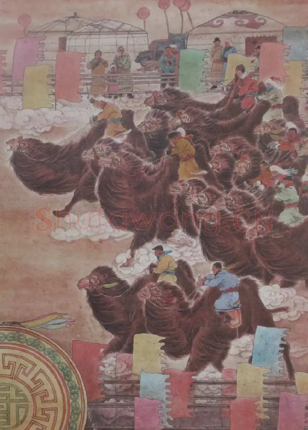 郭世红·节日。丰年竞技