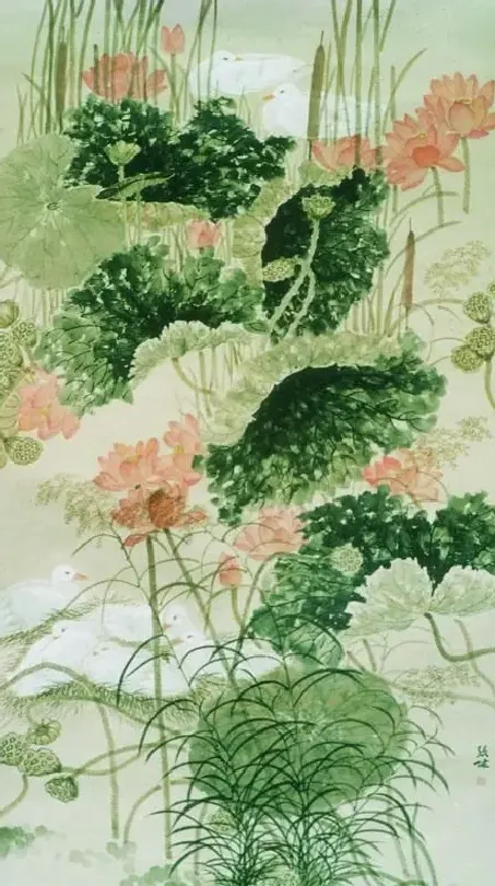 张健·荷塘诗意