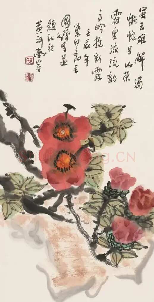 鲍国增·山茶