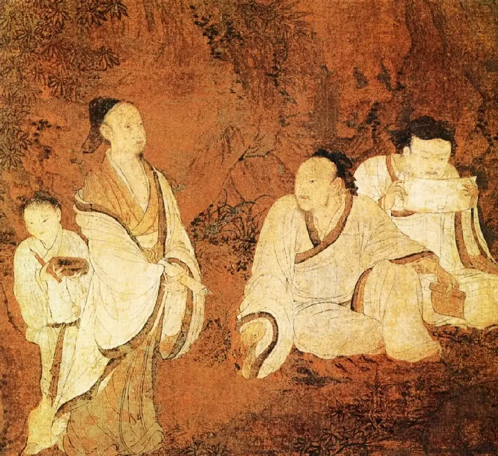 展子虔·授经图