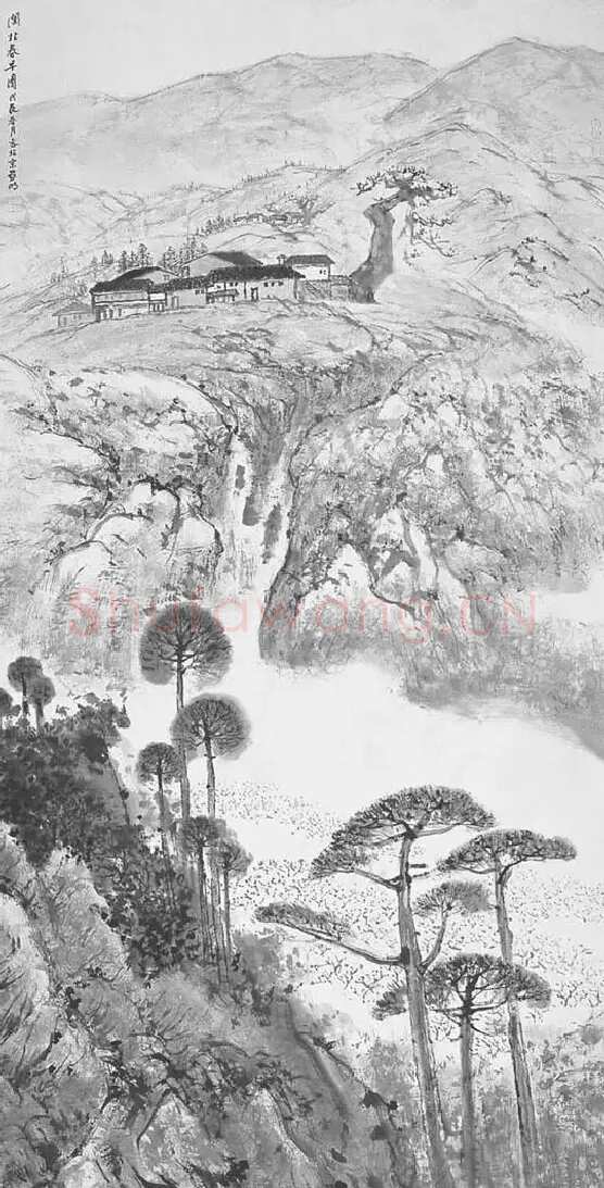 亚明·闽北春早图