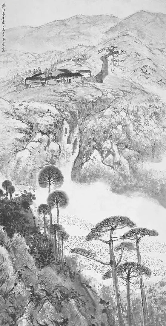 亚明·闽北春早图
