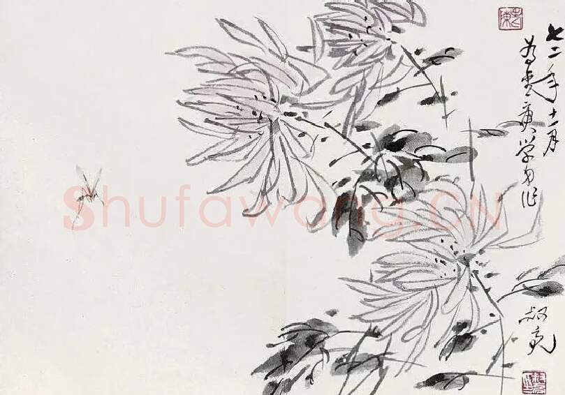 陈叔亮·《菊花》