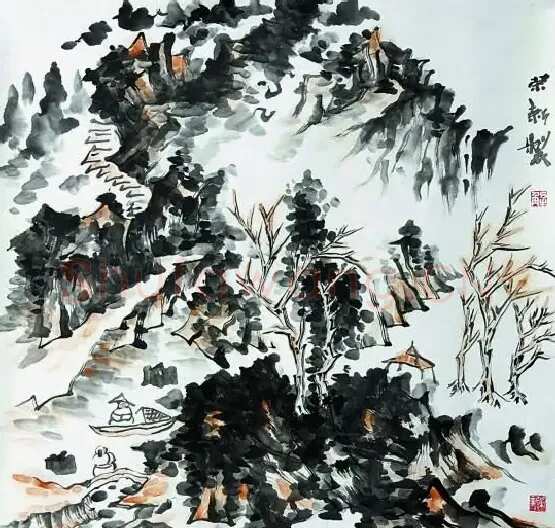 解荣新·山水一