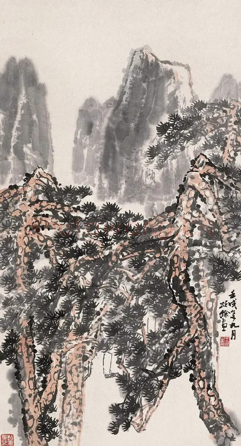 王颂余·松江帆影