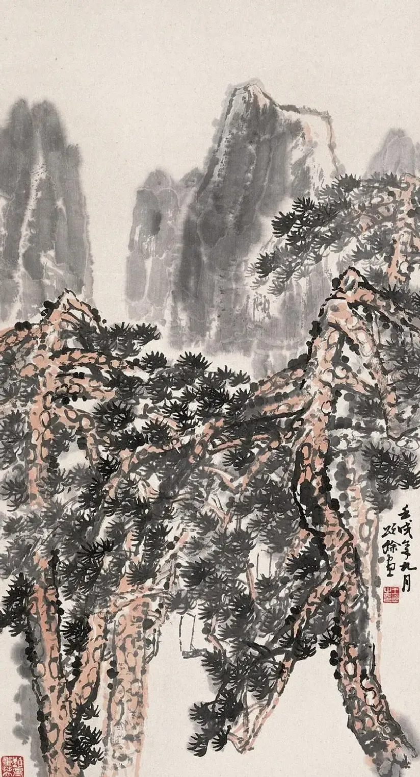 王颂余·松江帆影