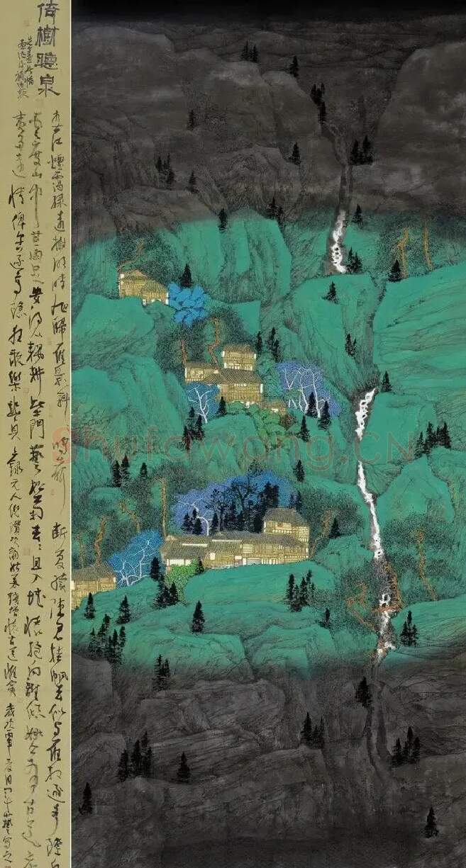 曾军艺·倚树听泉