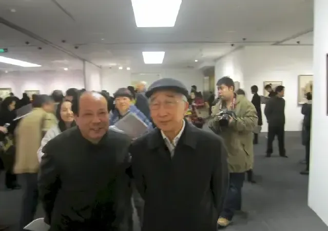 阮成森·中央美院院长靳尚谊