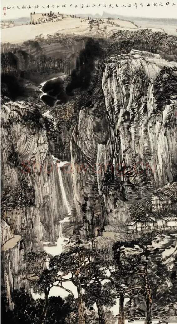 左剑虹·山路元无雨空翠湿人衣