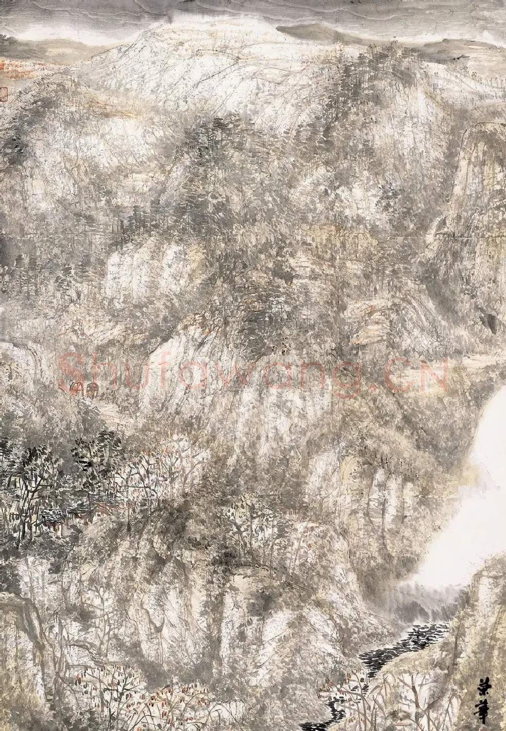 沈荣华·终南阴岭秀
