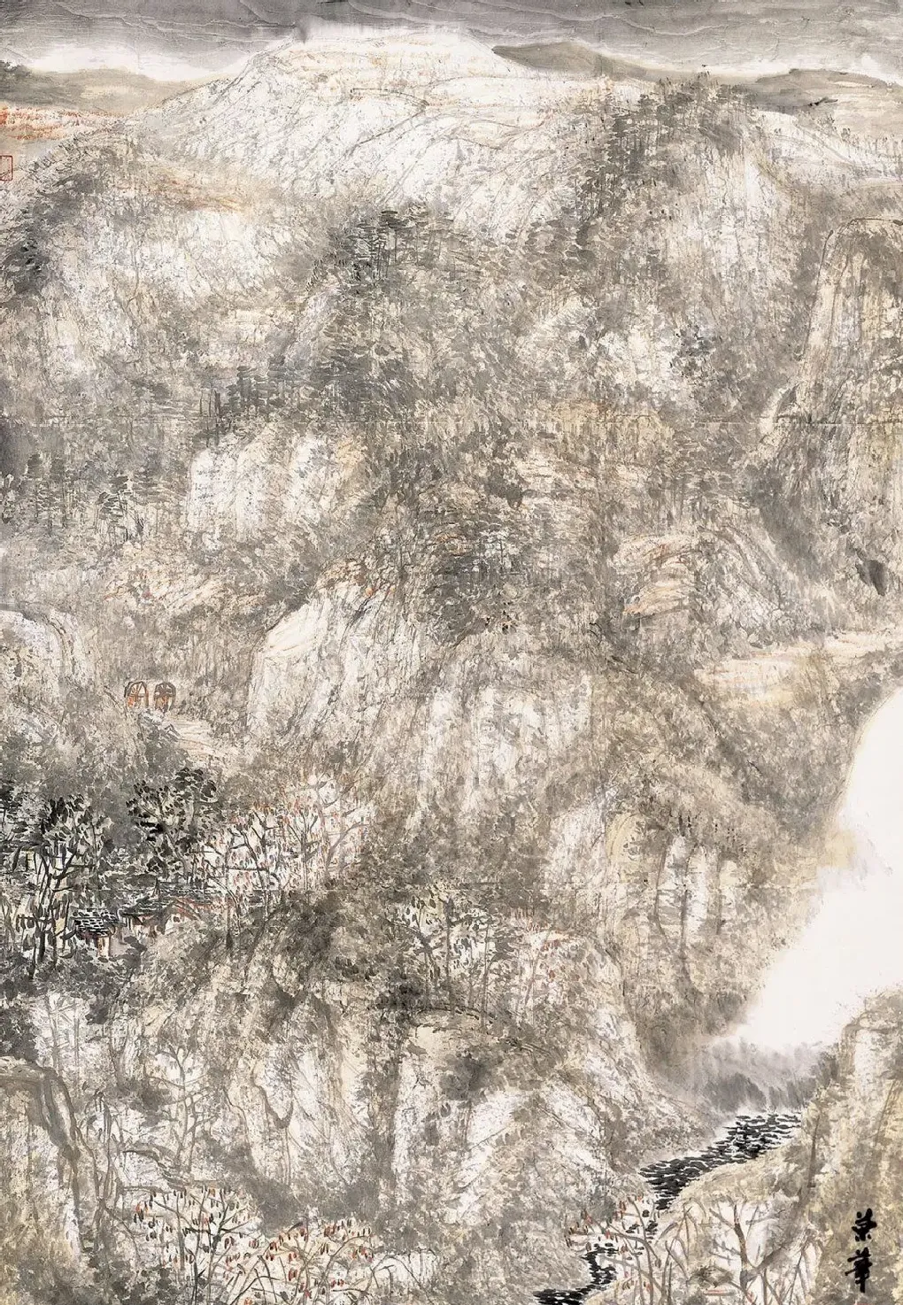 沈荣华·终南阴岭秀