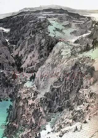 骆松涛·入山眺奇壑幽致探何穷