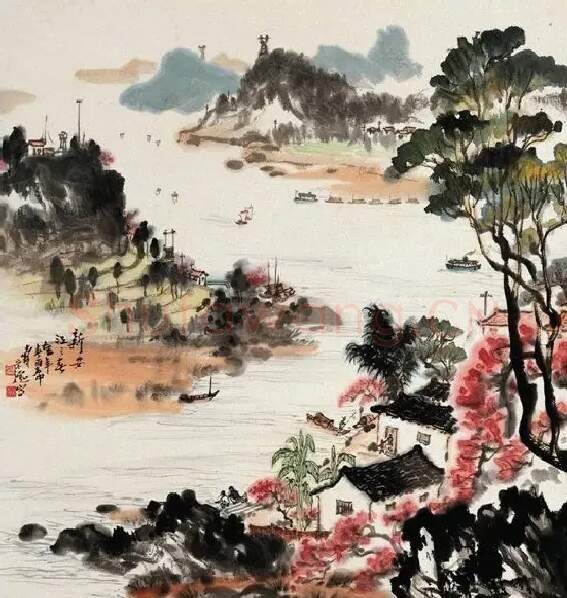 寿崇德·新安江之春