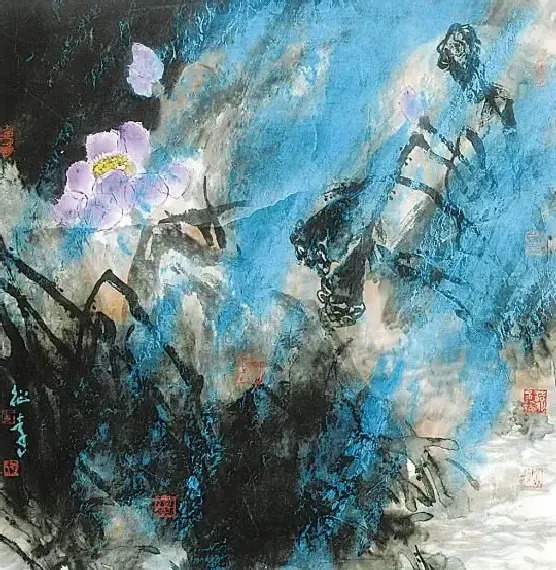 王征远·夜雨涨秋池