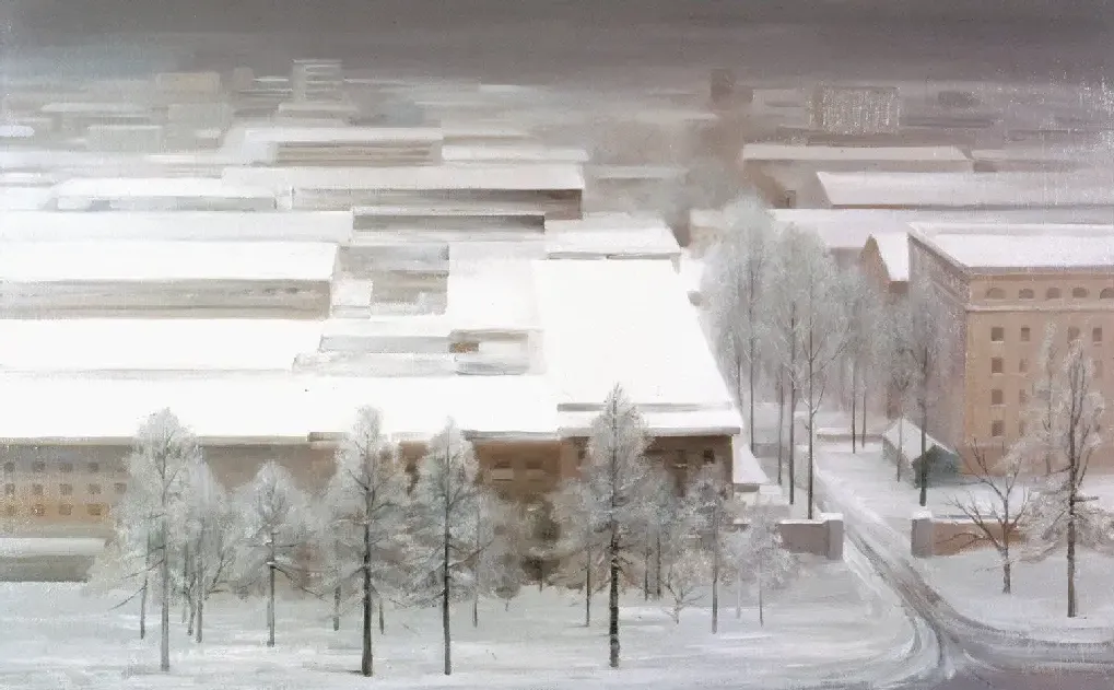 钟蜀珩·城市的雪