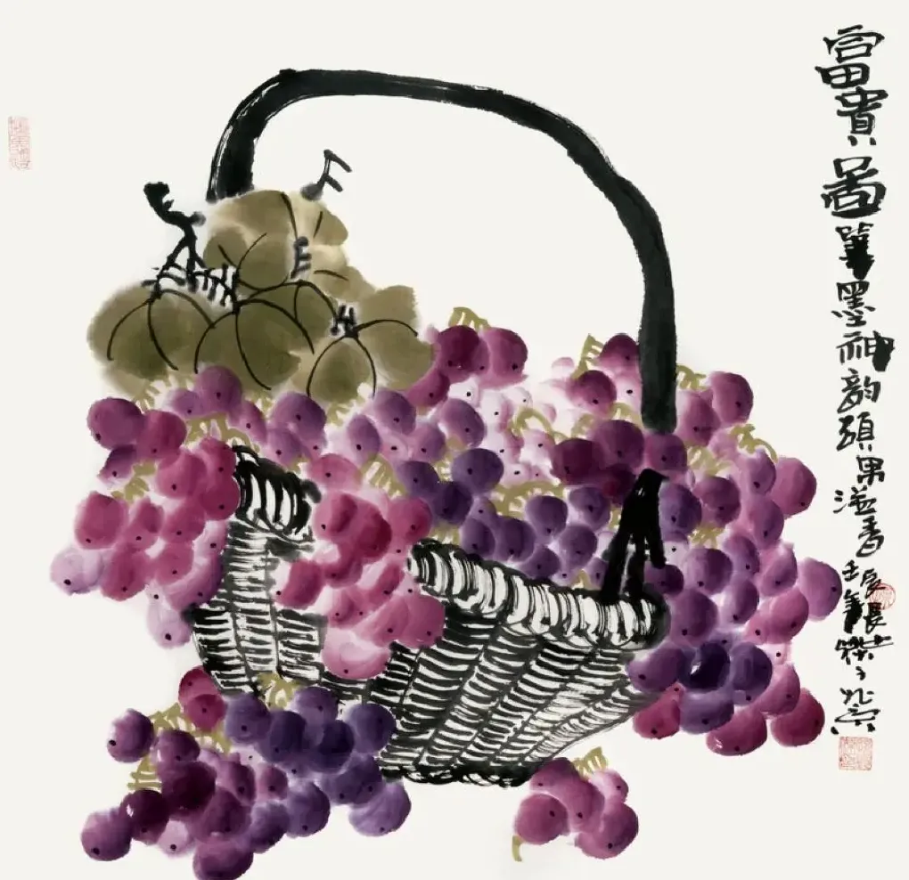 孙长杰·富贵图