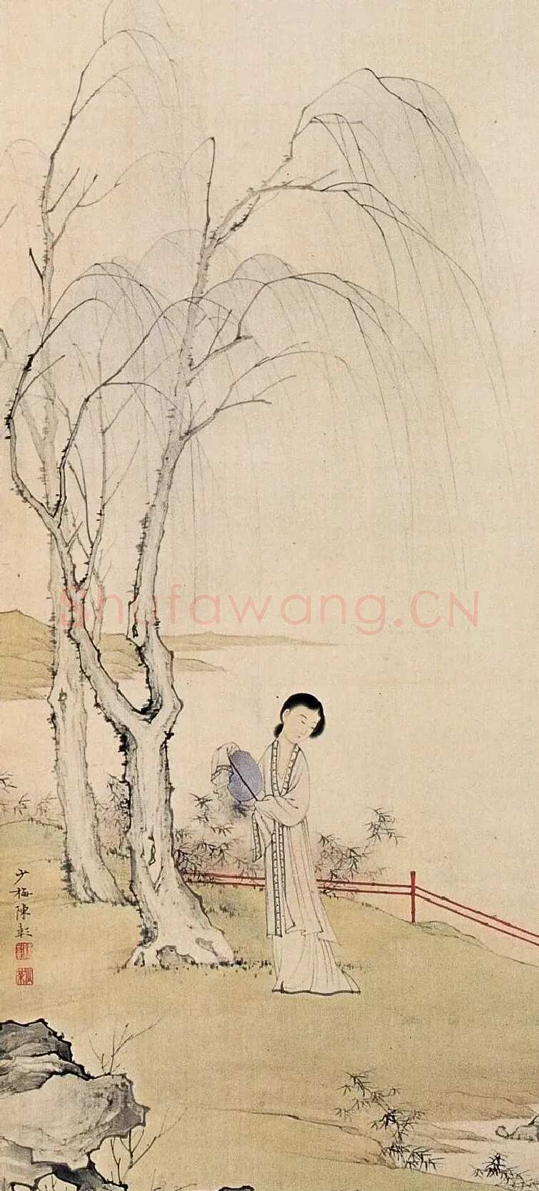 陈少梅·仕女