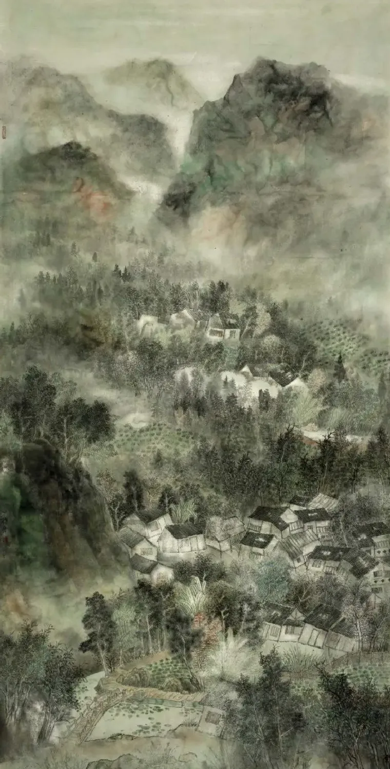 杨勇·山深云满屋