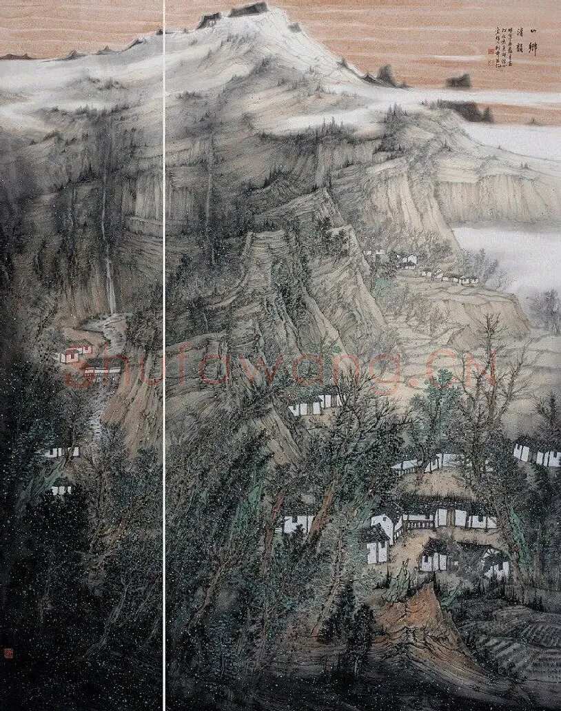 唐利中·山乡清韵