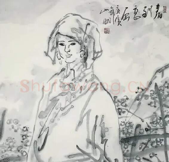 吴山明·《春到高原》