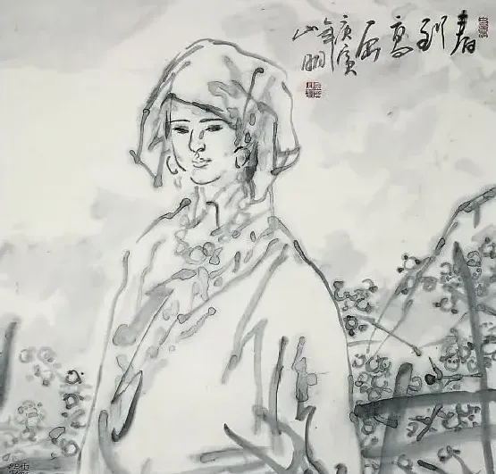 吴山明·《春到高原》