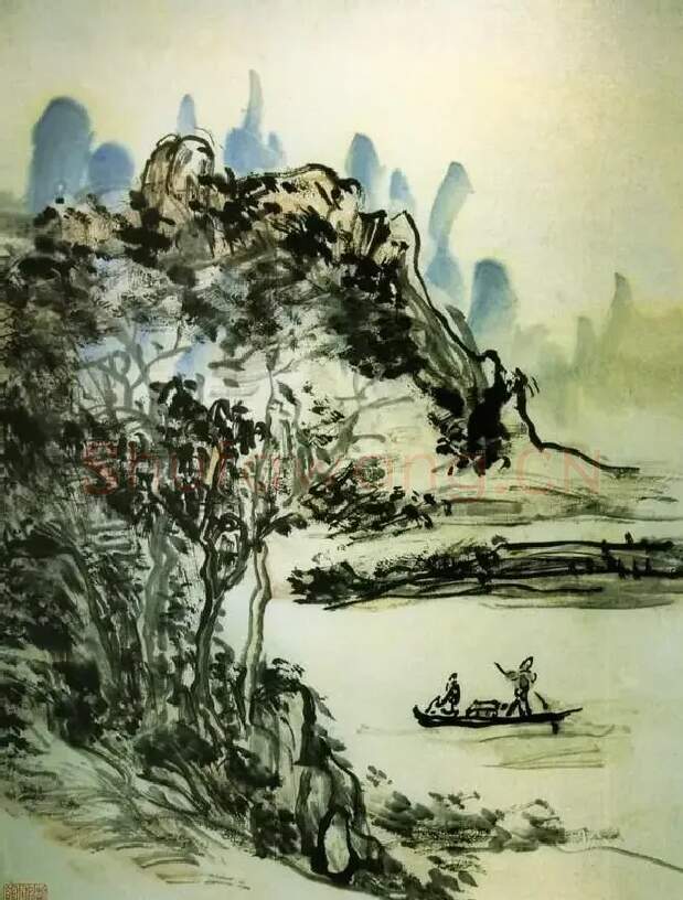 黄宾虹·浅绛山水2