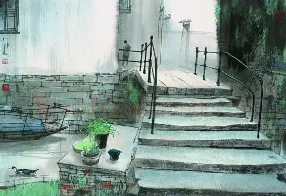 杨明义·临街小桥