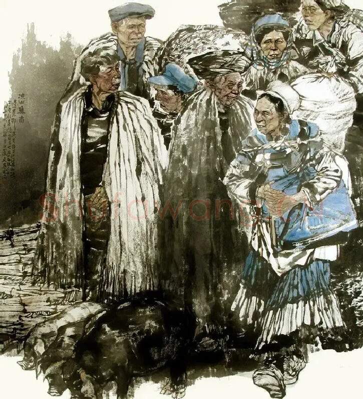 康文宁·《凉山集市》