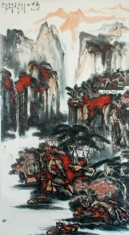 朱洪武·山中一点红