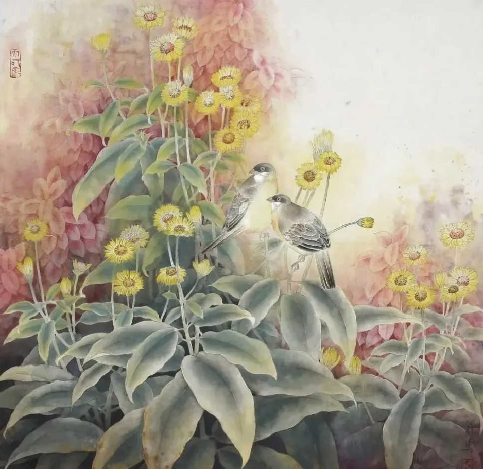 司马连义·清景持芳菊