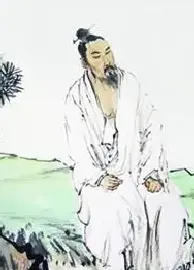 李晓庵·李晓庵作品《秋山独坐》局部