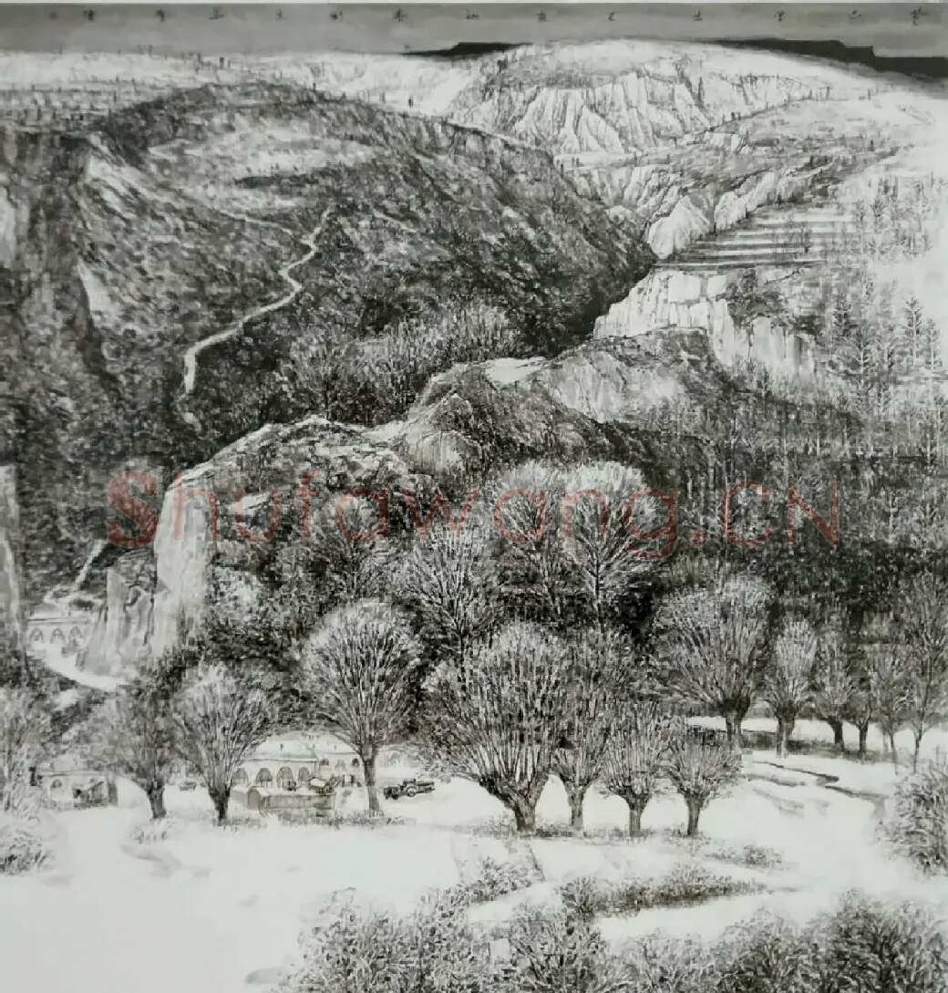 张金伟·《瑞雪高原》